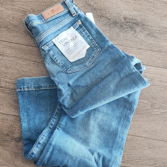 7 For All Mankind - Dojo in Luxe Vintage Lyme - Size 26 - Picture 6 of 6